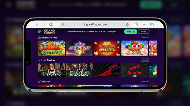 Main screen of PKZ Casino ios page for PK players - 4